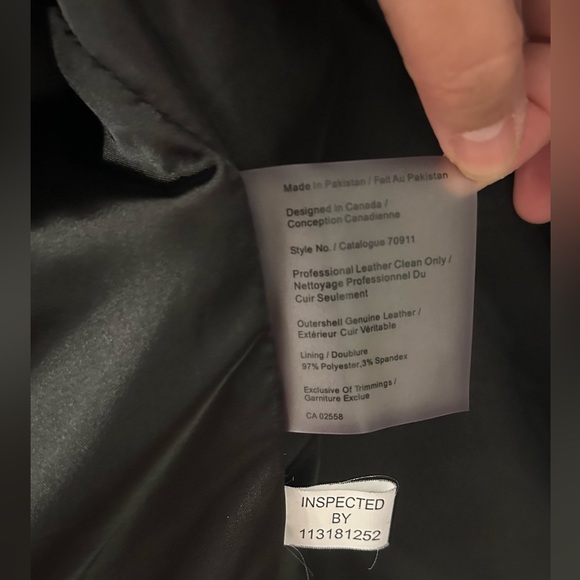 Danier Leather Jacket - Picture 4 of 4